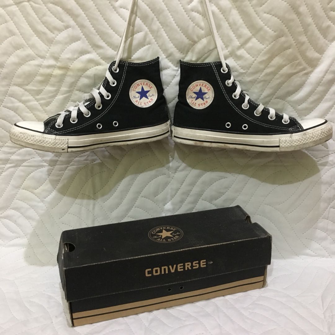 converse high cut black