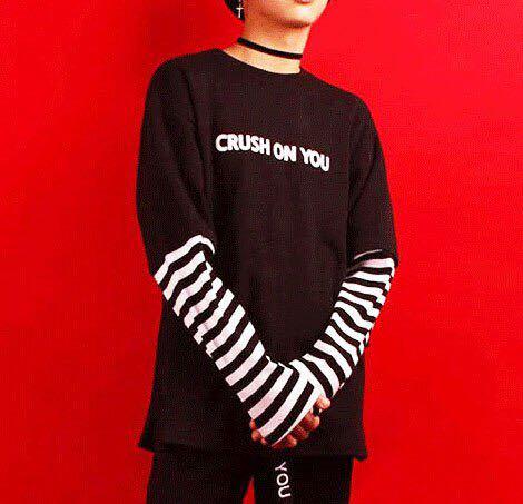 Crush On You Long Sleeve Top Women S Fashion Tops Other Tops On Carousell