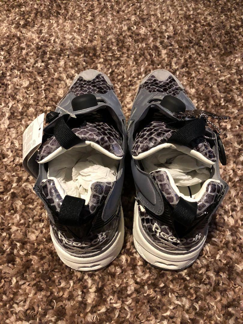 reebok snake print