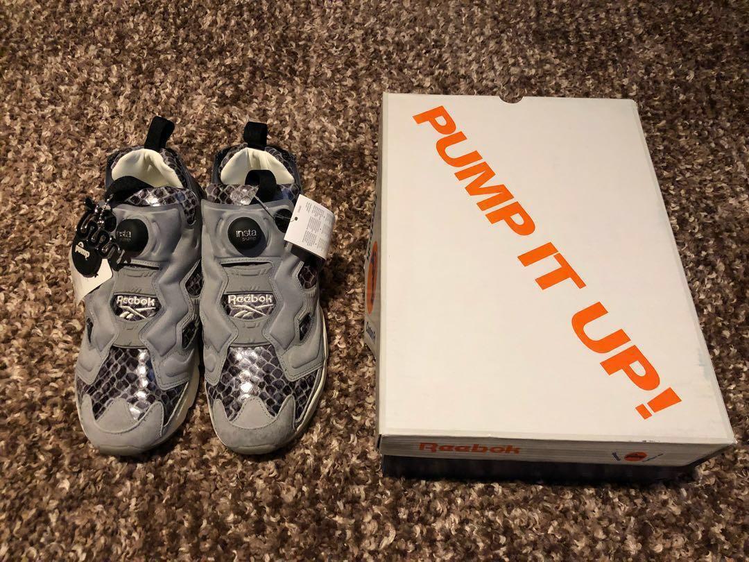 reebok snake print
