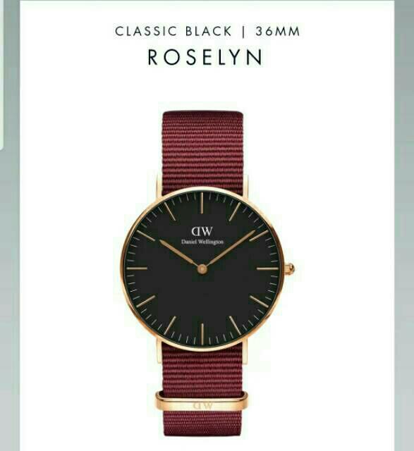 Dw Classic Roselyn 40 36mm Ori BM New Fesyen Wanita Jam Tangan di Carousell