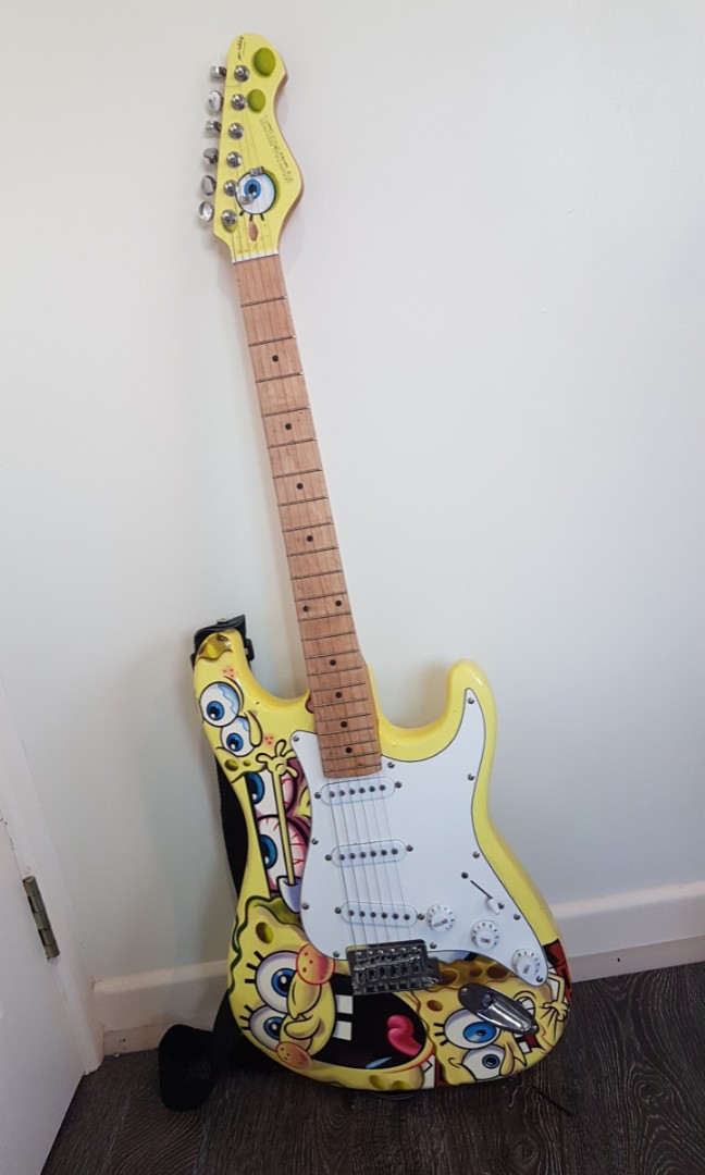 Spongebob shop electric guitar