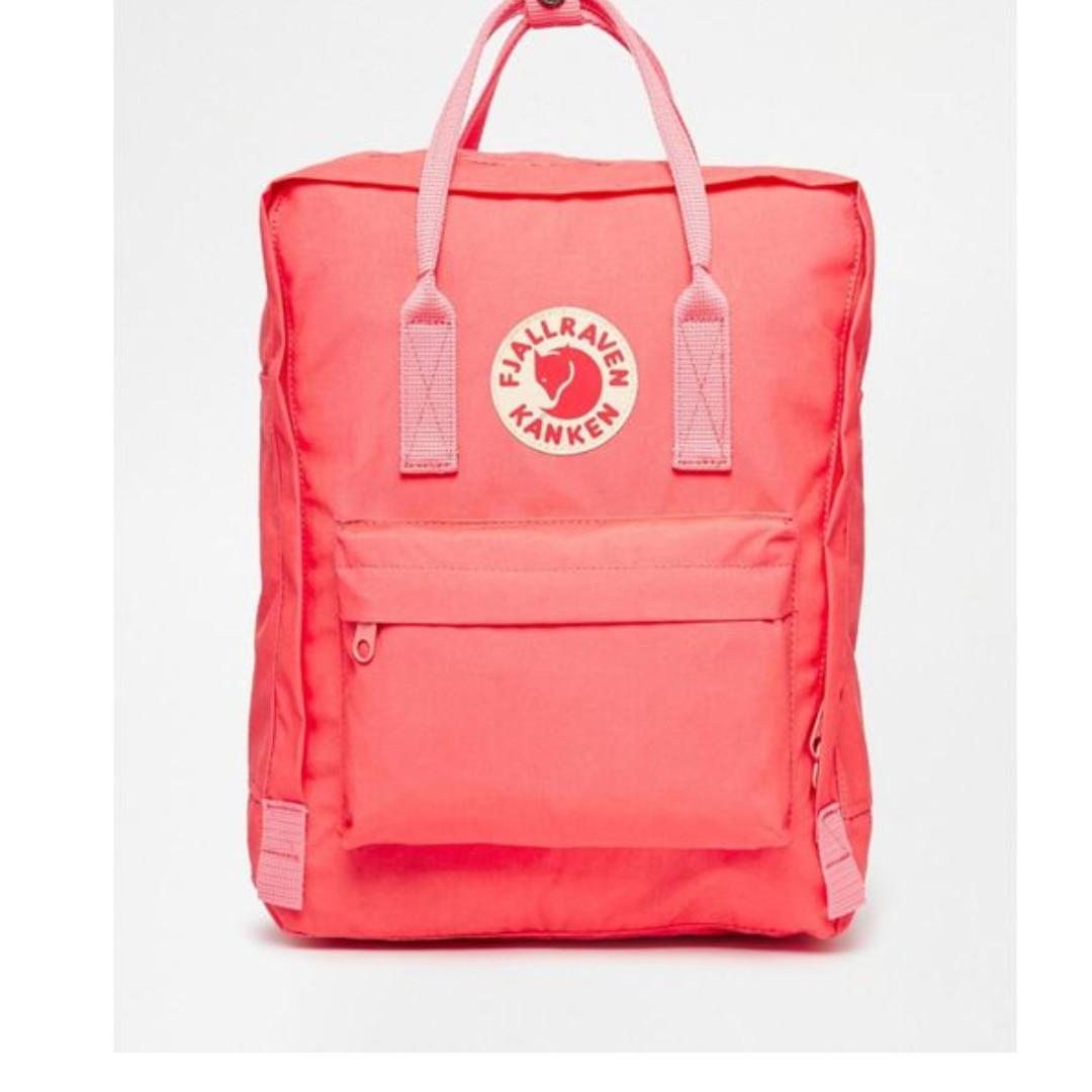 kanken classic pink backpack