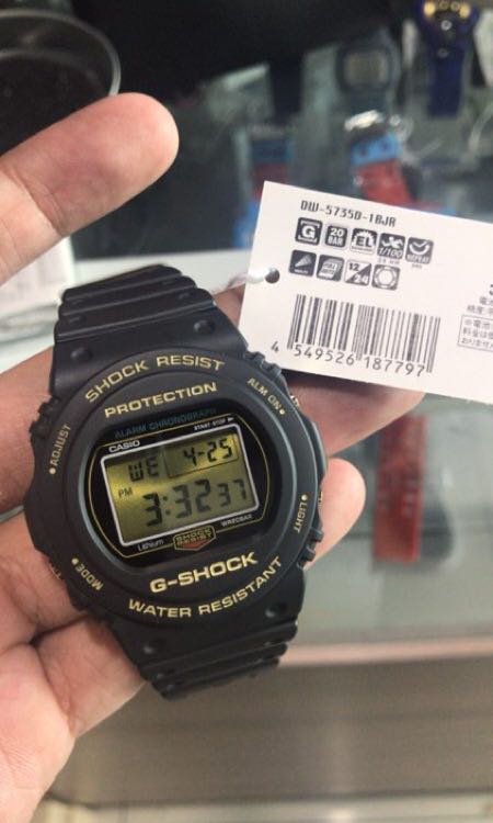 G Shock 35th Anniversary DW5735D 1B Men s Fashion Watches