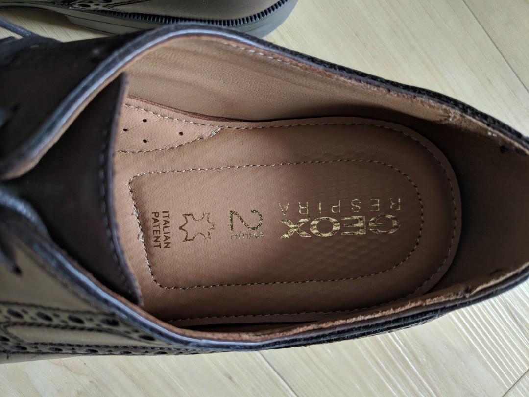 Geox brown 45 Men s Hillstone 1 Oxford shoe Men s Fashion