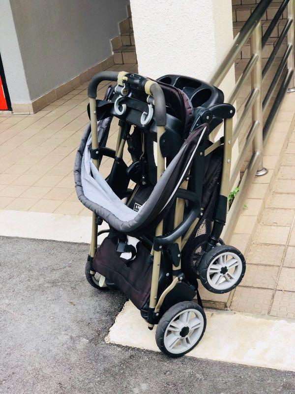 Graco Room For 2 Click Connect Stand Ride Double Stroller