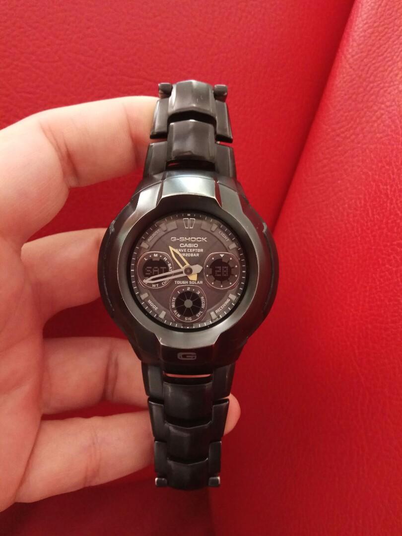 G-Shock GW-1700BTJ Black Force TITANIUM BRACELET original