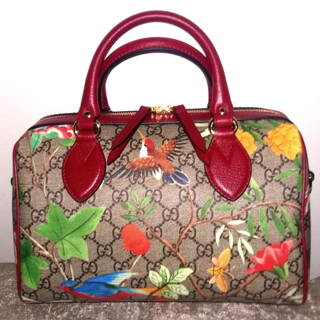 gucci tian boston bag