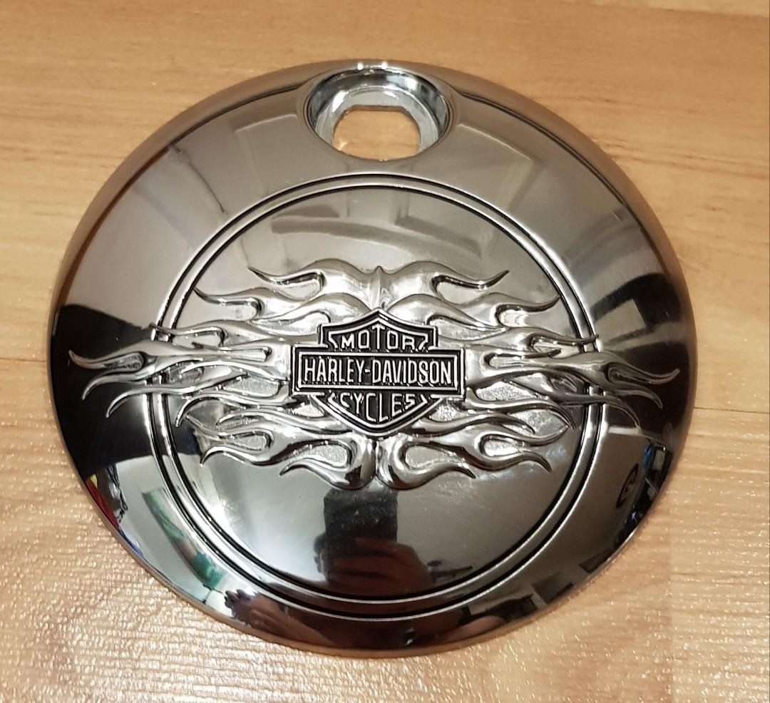 Harley Davidson Flame Derby & Fuel Cover, Motorbikes, Motorbike