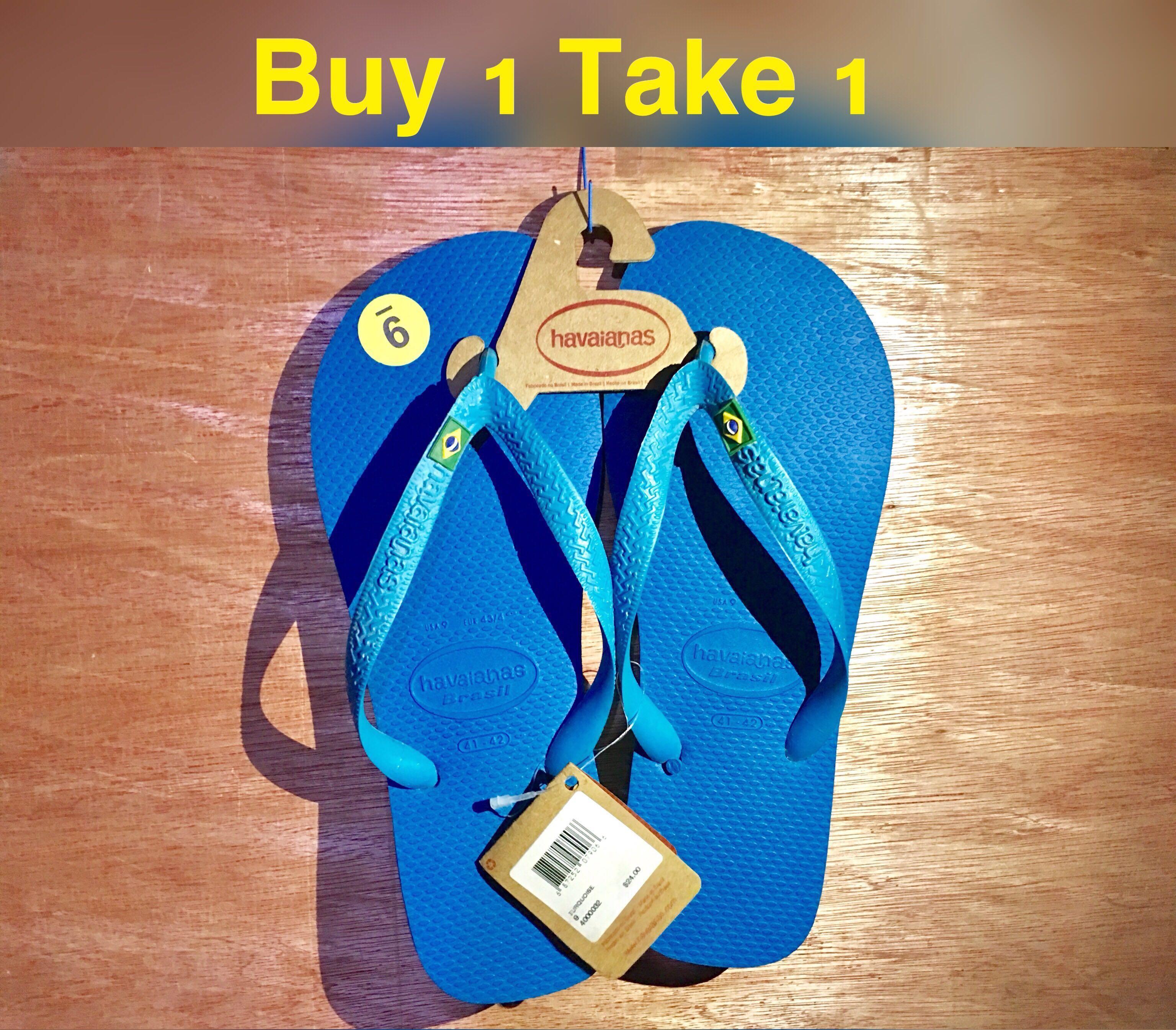 Havaianas buy 1 take 1