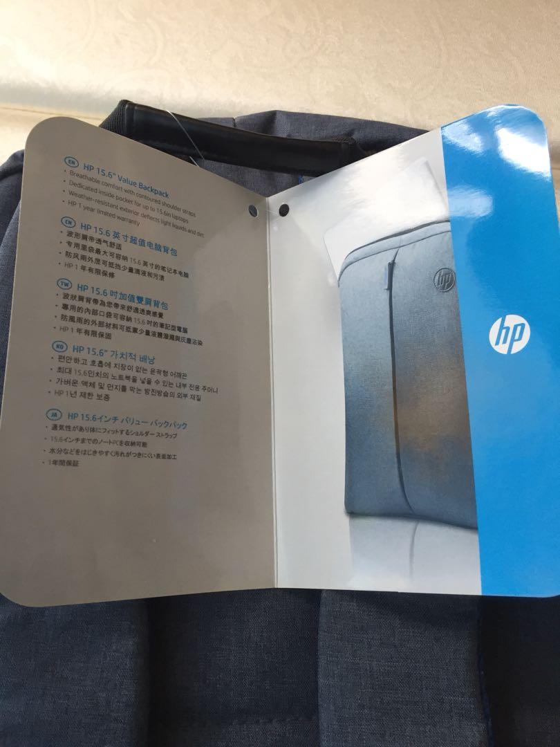 Hp 15.6”Value Backpack （分類：背包）位於 Hong Kong。 由 dycan 提交（商品編號 190037413，圖片 3）。簡介： 。