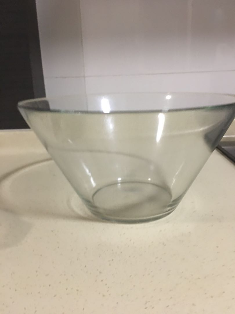 ikea large glass bowl a07