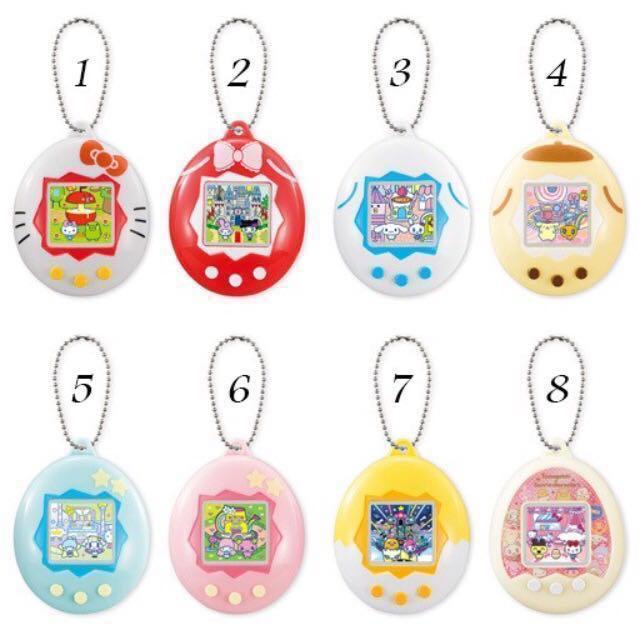 Bandai Tamagotchi mix Sanrio Characters Ver small case 12 pieces Candy JAPAN