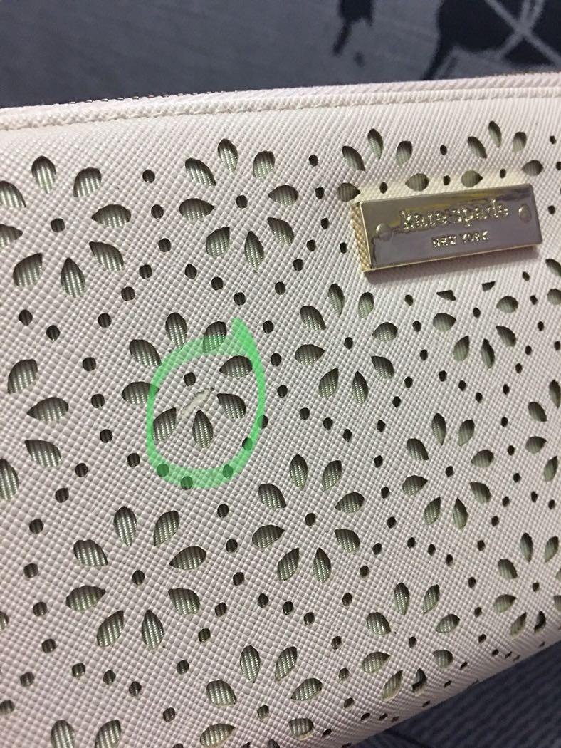 Kate Spade Wallet with ykk zipper Authentic overrun, Women's Fashion