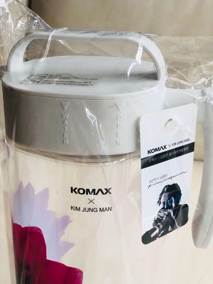 韓國komax x kim jung man 聯名款 2 0l 冷水壺 水瓶 防漏