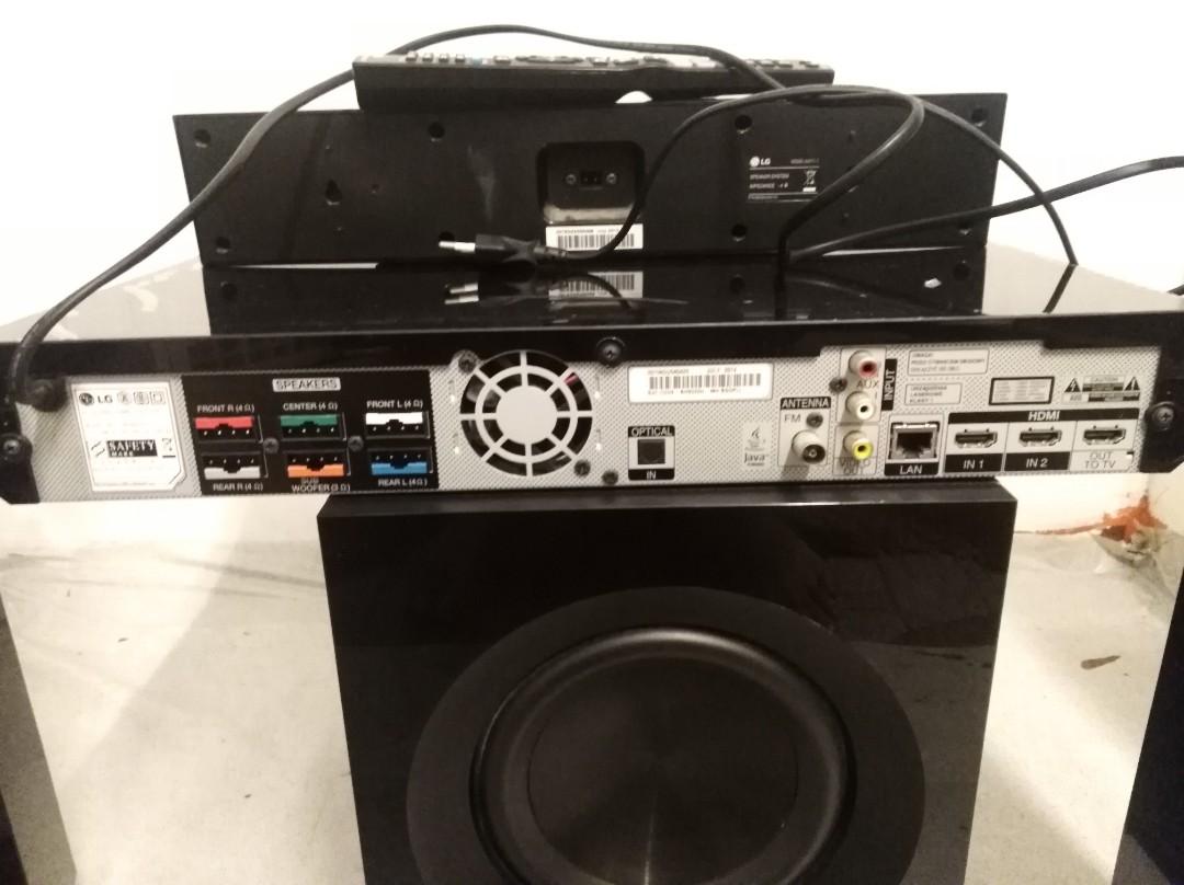 LG BLURAY 9.1 HOME THEATRE SYSTEM, TV & Home Appliances, TV