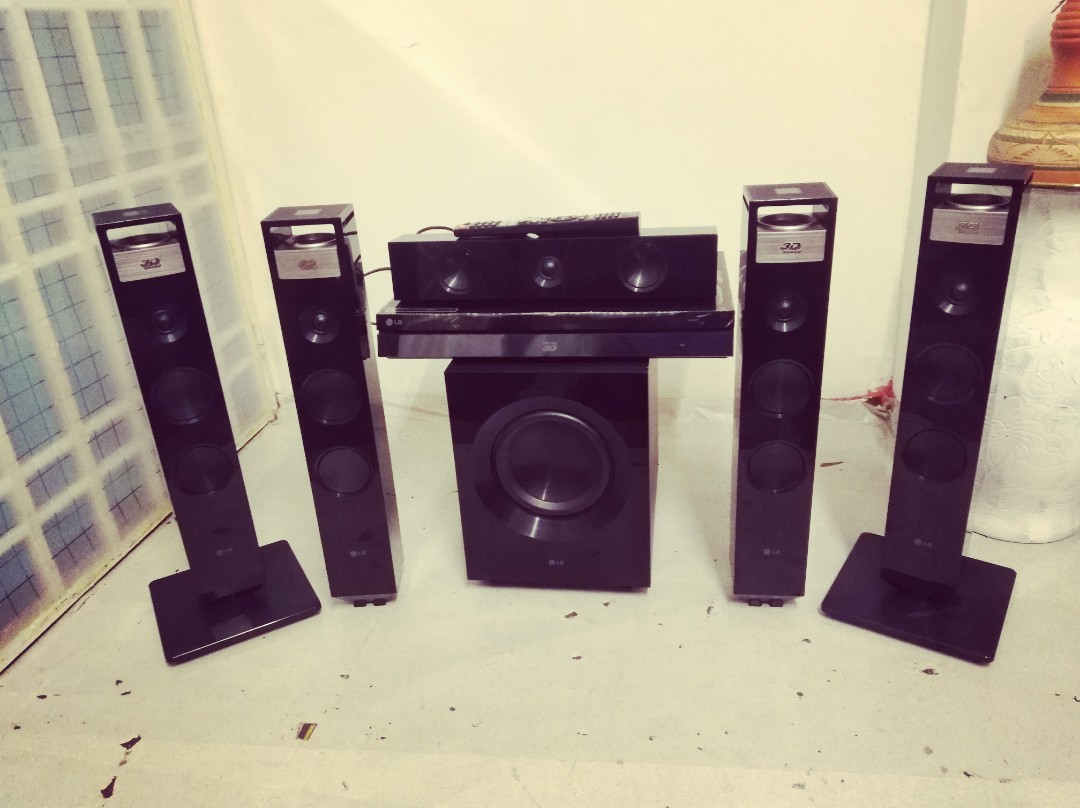 LG BLURAY 9.1 HOME THEATRE SYSTEM, TV & Home Appliances, TV