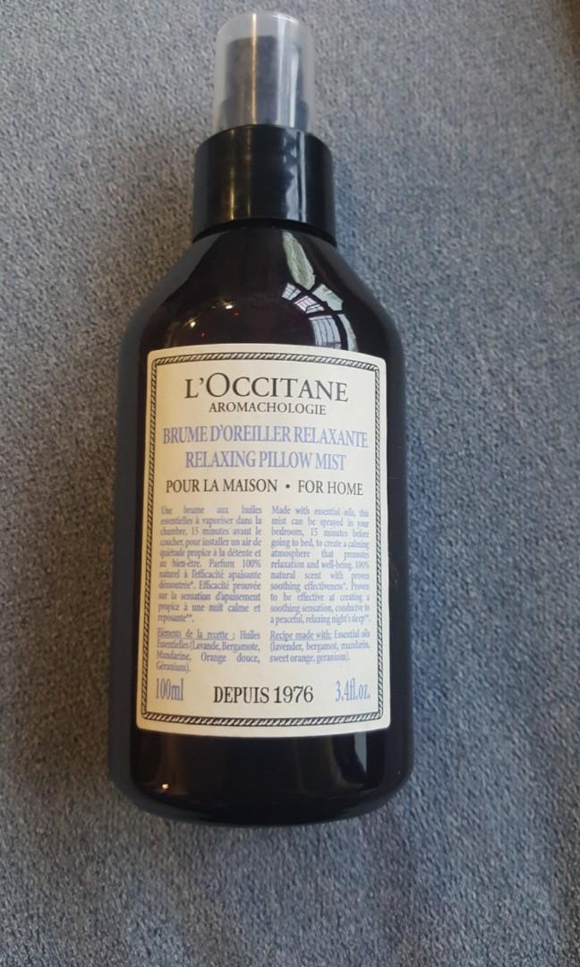 Loccitane Pillow Mist Health Beauty Perfumes Deodorants On