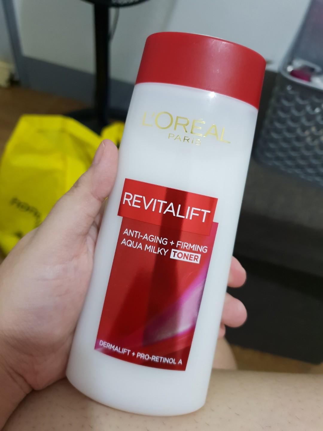loreal milky toner