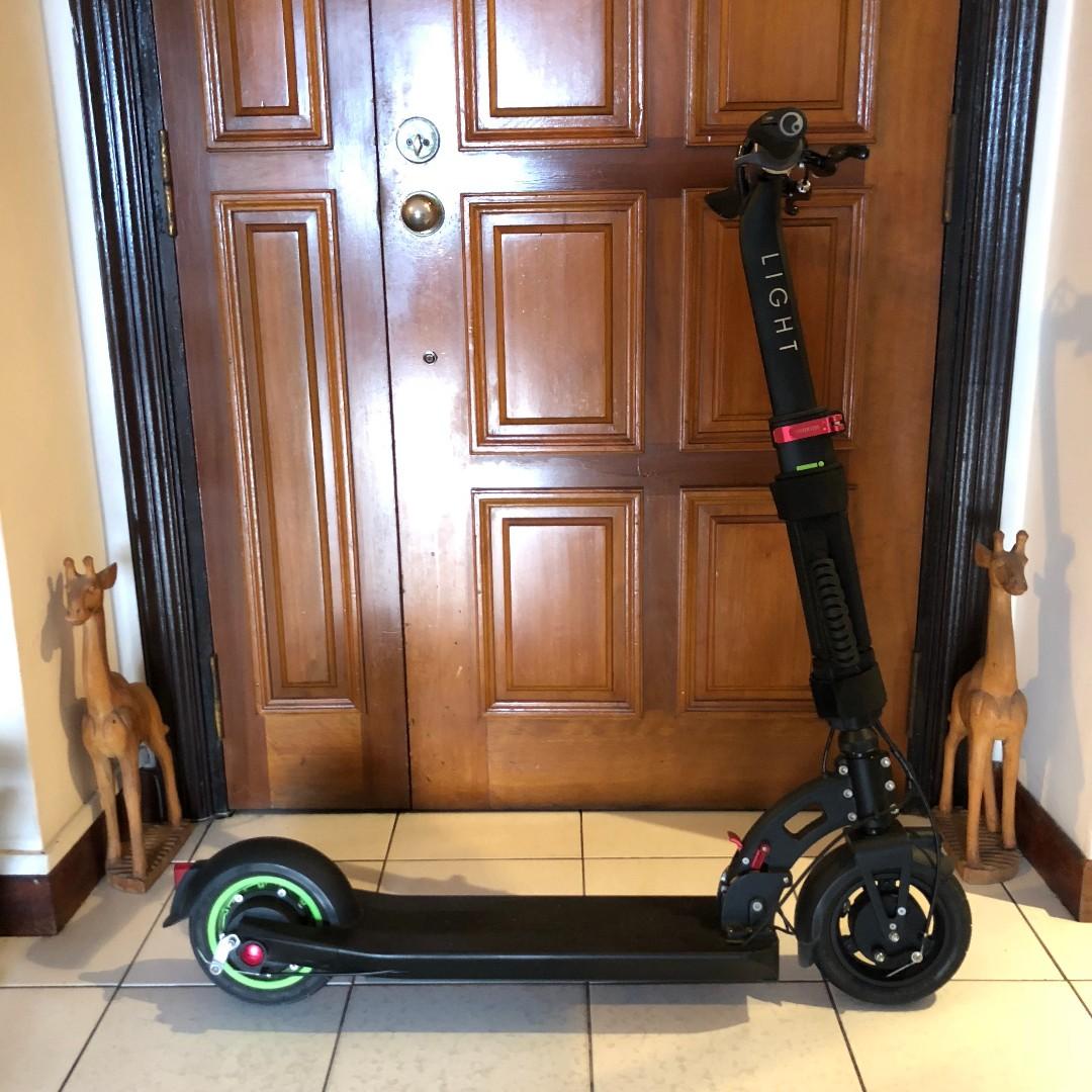 Mint Inokim Light 2 2018 Black With Battery Upgrade 20ah 60km And Accessories Bicycles Pmds Personal Mobility Devices E Scooters On Carousell