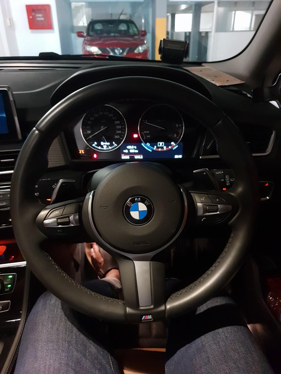 M-Sports BMW 216d steering wheel, Car Accessories, Accessories on Carousell