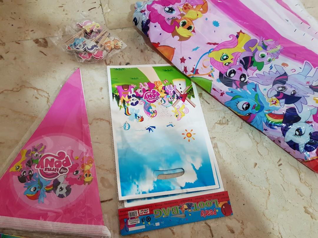 My Little Pony Birthday Decoration Toys Games Stuffed Toys On