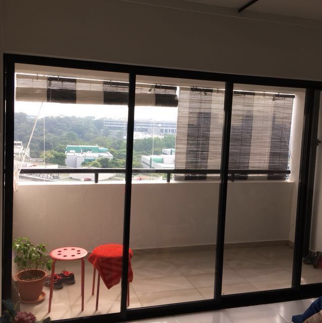 Offer A Price Sliding Glass Panel Door For Balcony Furniture Home Living Furniture Other Home Furniture On Carousell