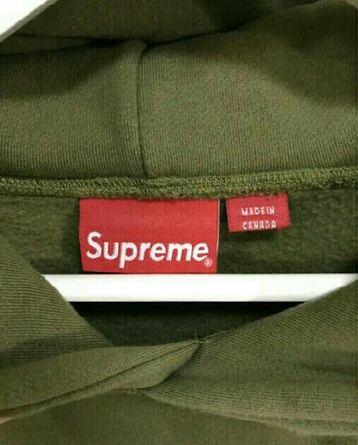 sage green supreme hoodie