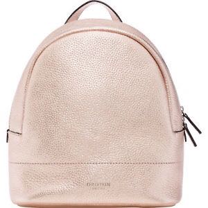 White and rose gold backpack store