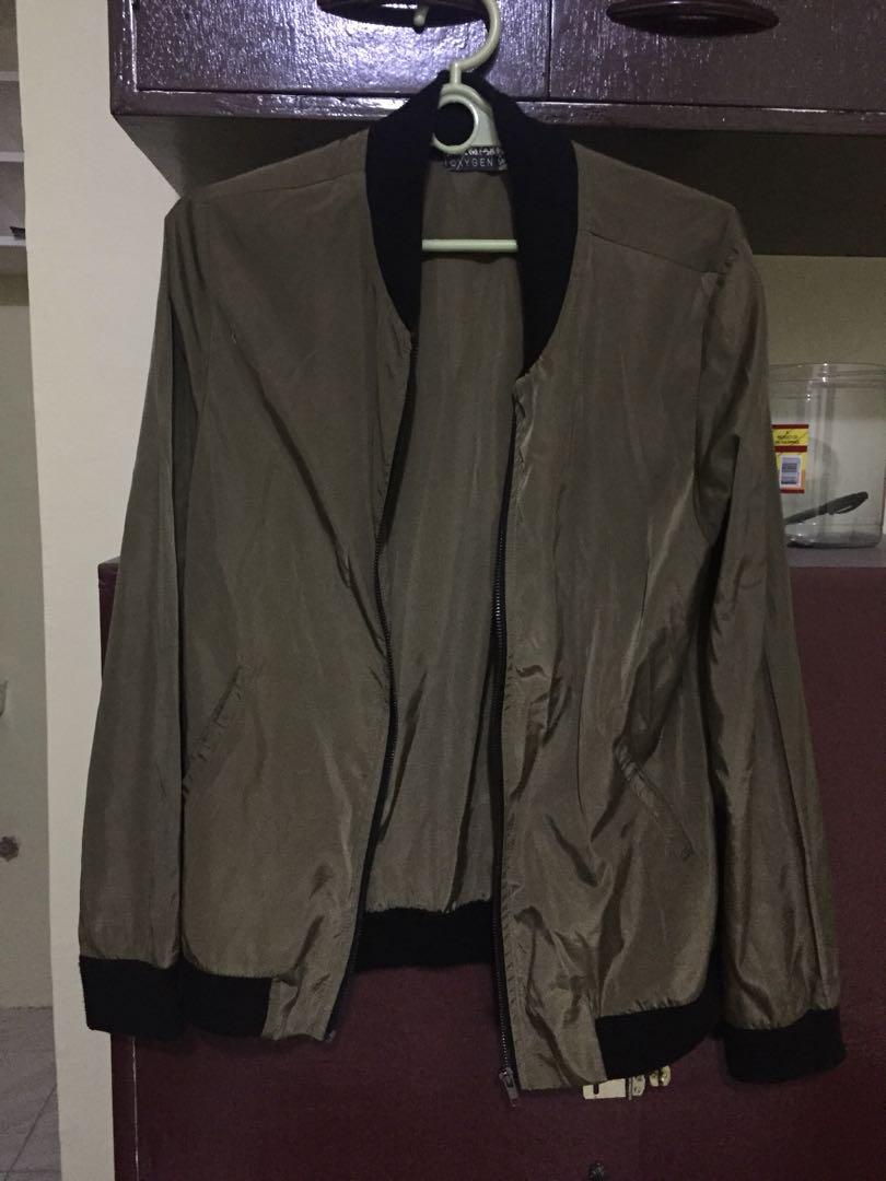 Oxygen bomber clearance jacket