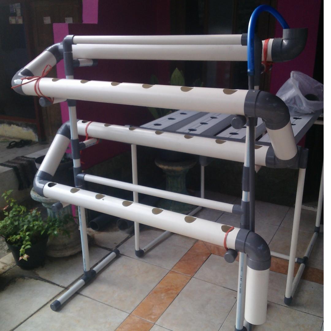 Paket Nft3 Hidroponik Bahan Paralon Perkebunan Di Carousell
