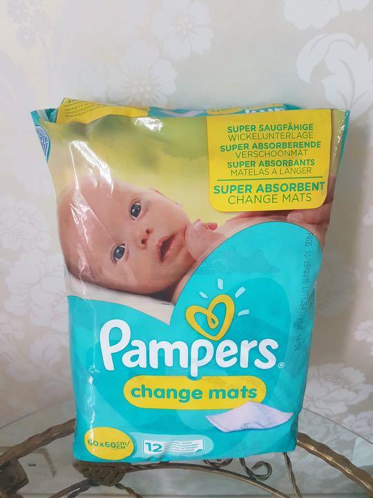pampers changing mat