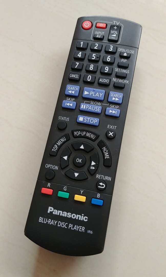 Panasonic Bluray remote controller (n2qayb00736), TV & Home Appliances