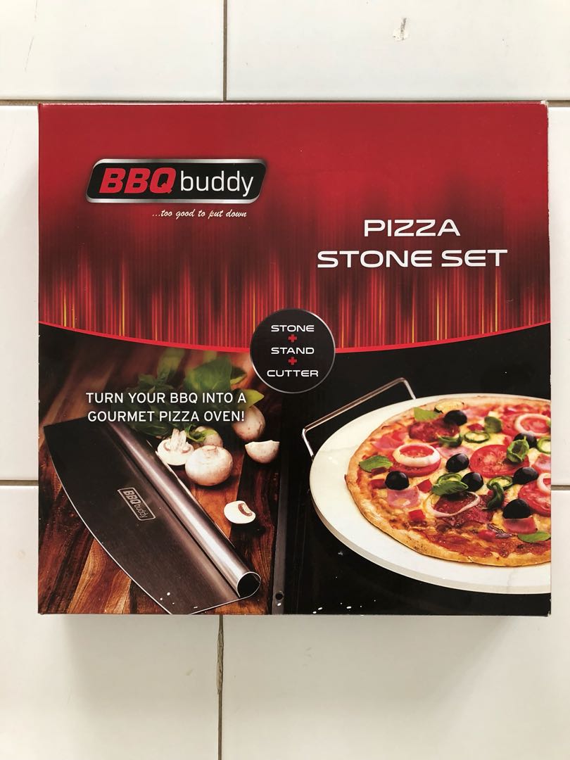 Pizza stone for bbq, Home Appliances, Kitchenware on Carousell