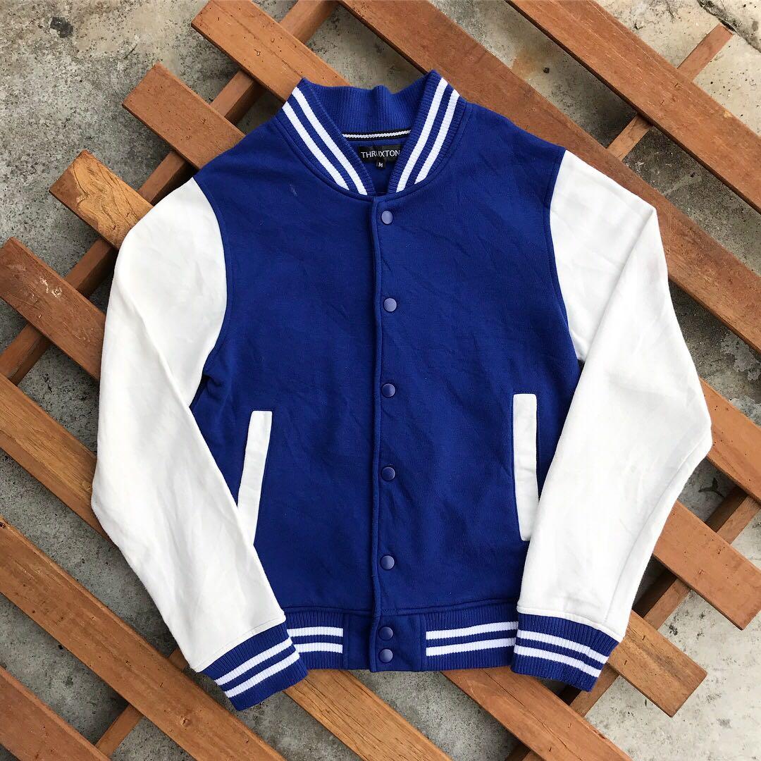 Plain varsity hotsell jacket