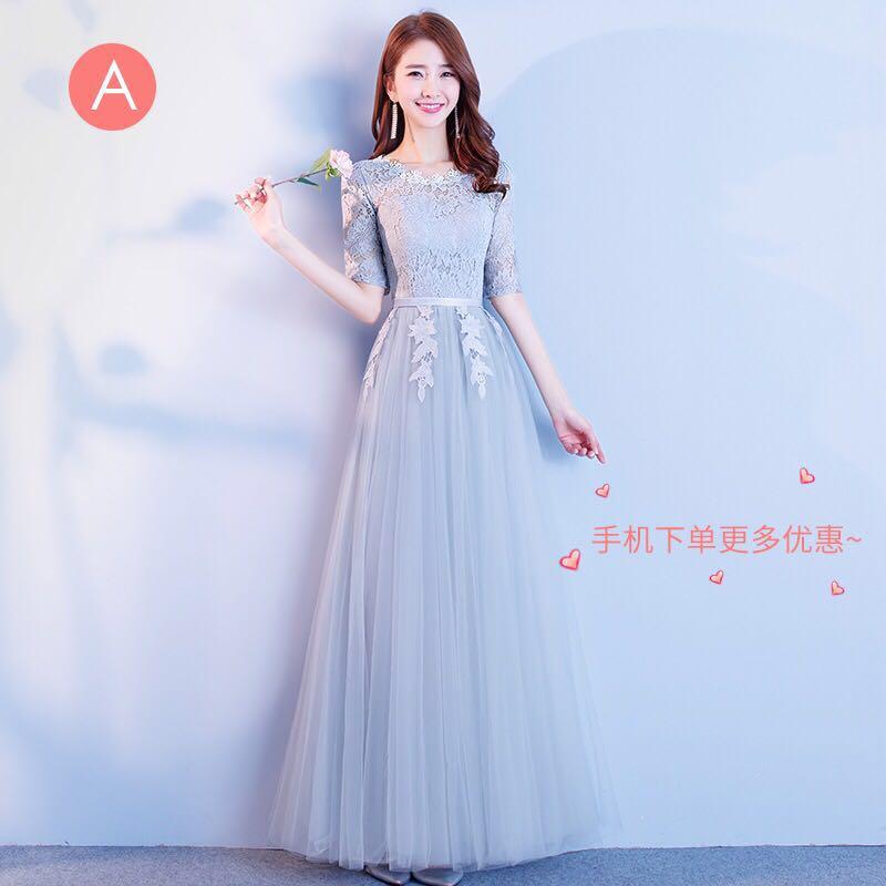 korean long dress