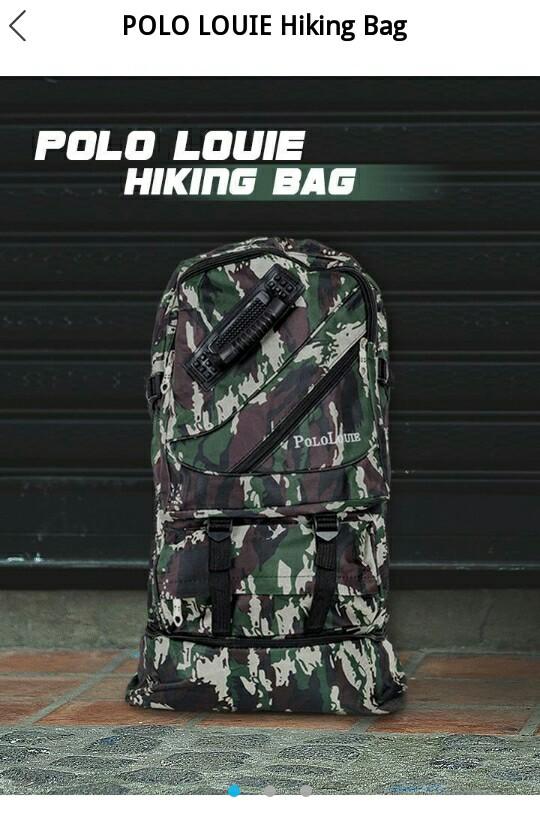 polo louie hiking bag