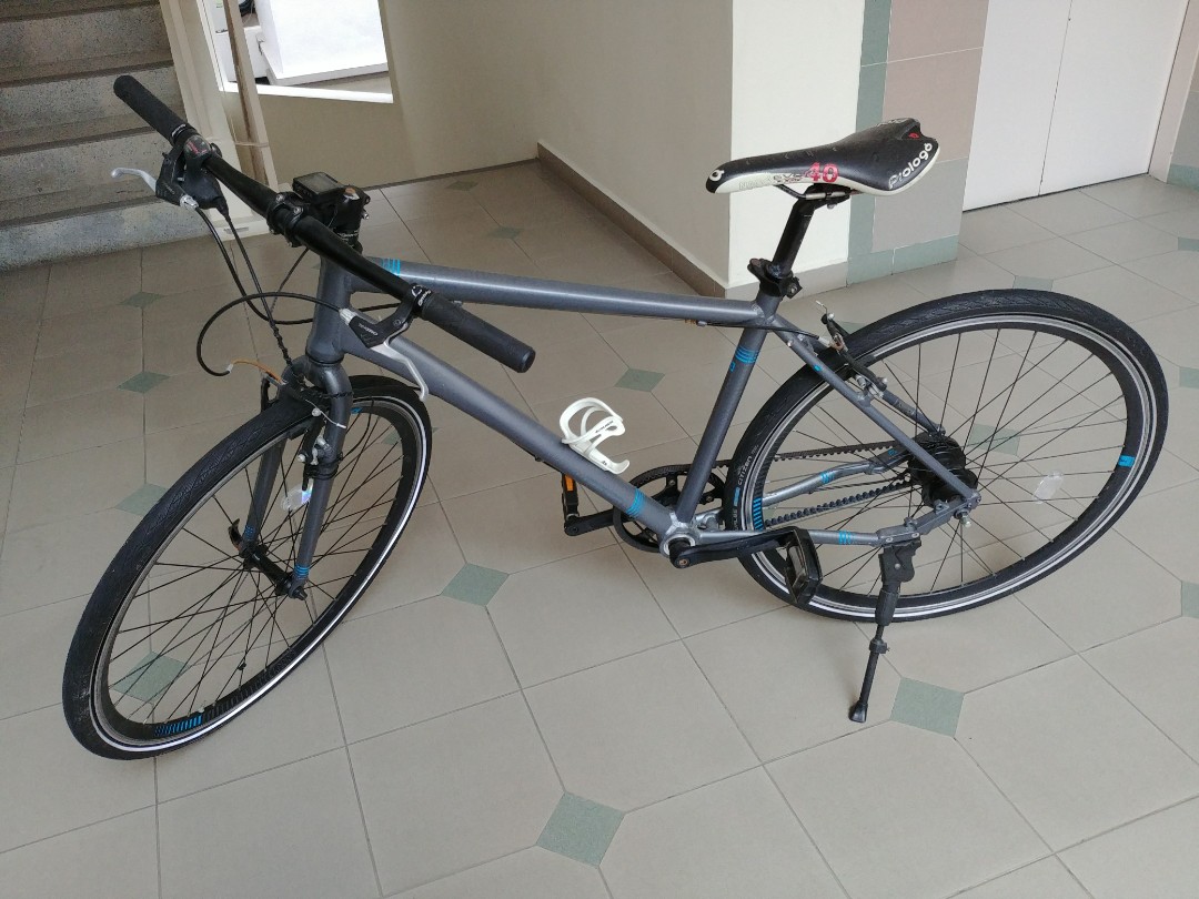 Polygon belt drive bike deals