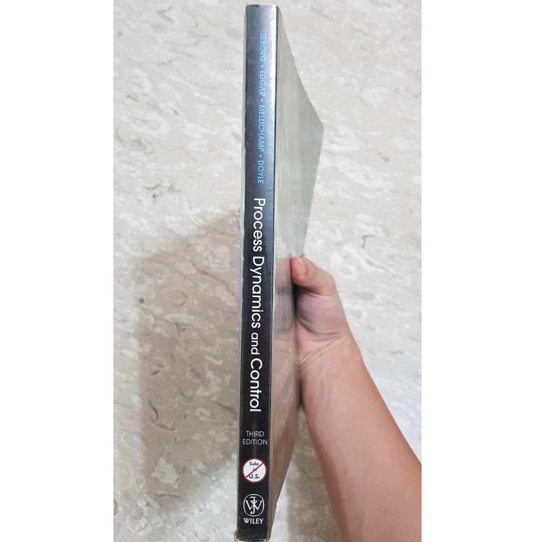 Process Dynamics and Control- International Student Version (Third Edition)  by Seborg, Edgar, MelliChamp & Doyle, Books & Stationery, Textbooks, ...