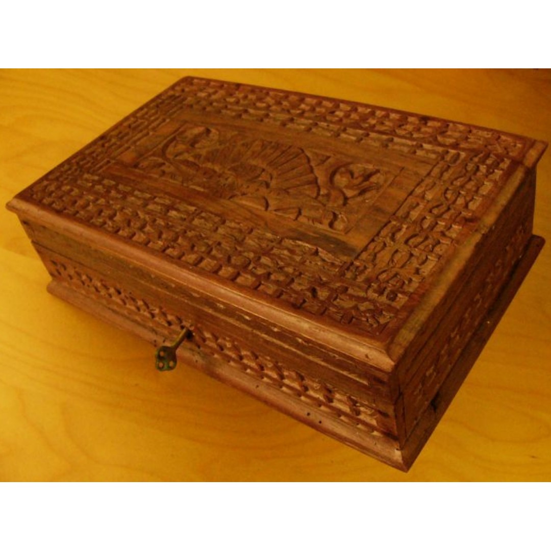 ~~~ProPerous SiZeD BurmeSe AnTiQue JeWeL Box $88~~~, Hobbies & Toys ...