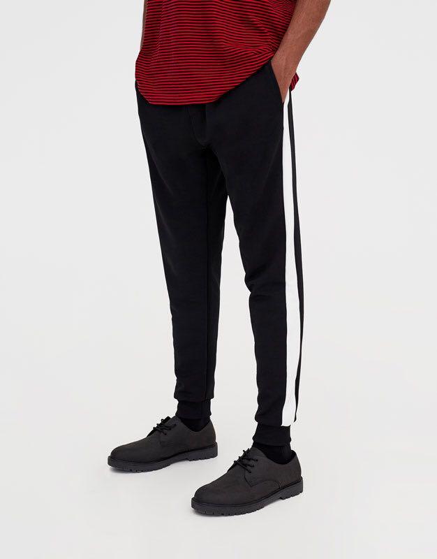 Pull and best sale bear joggers mens