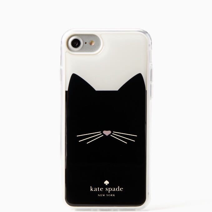 Sale Kate Spade Hands Free Cat Iphone Case 7 8 X Plus Mobile Phones Tablets Mobile Tablet Accessories Mobile Accessories On Carousell