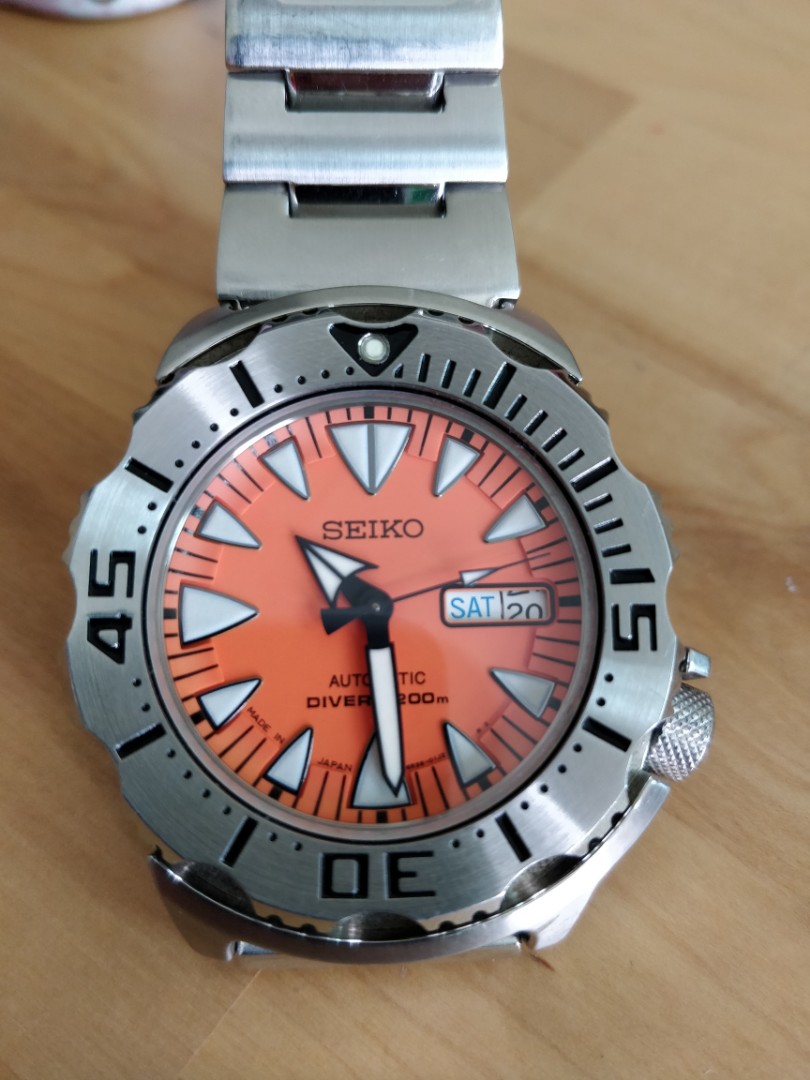 Seiko Orange Monster Gen 2 SRP309J1, Luxury, Watches on Carousell