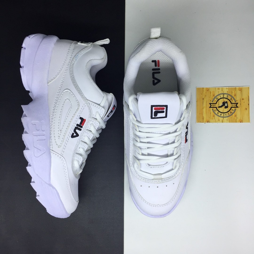 Sepatu Fila Distruptor Ii White Bnib Original Olshop Fashion Olshop Pria On Carousell