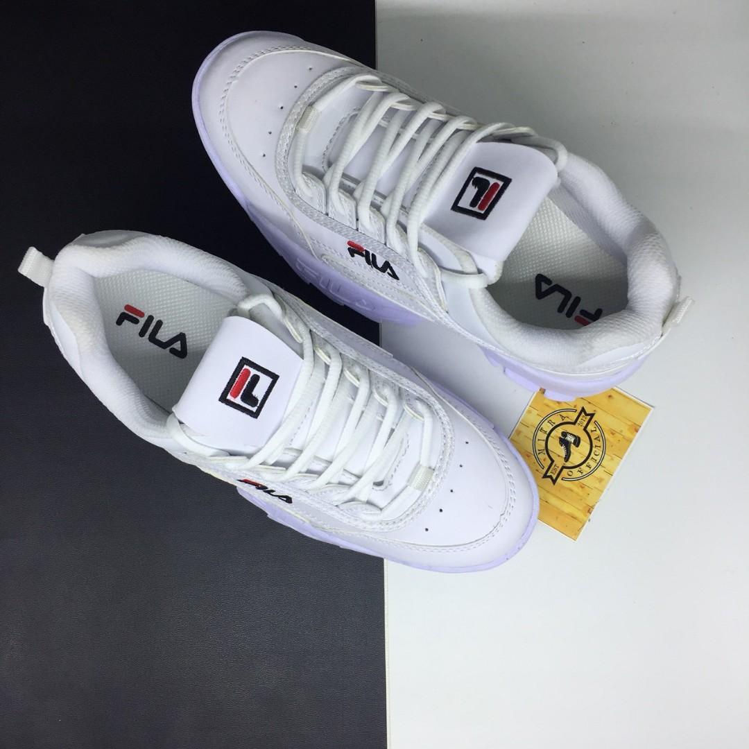 Sepatu Fila Distruptor Ii White Bnib Original Olshop Fashion Olshop Pria On Carousell