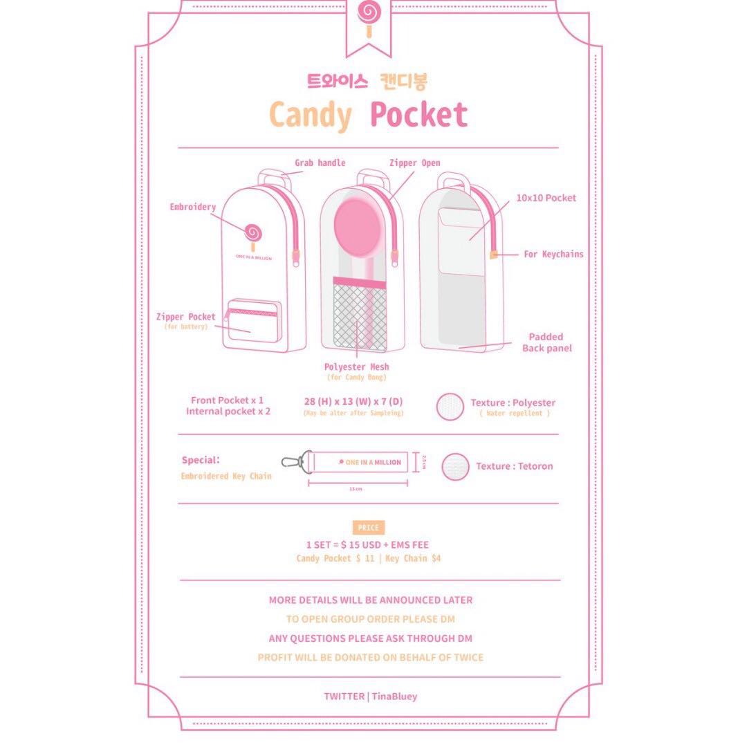 Sg Go Tinabluey S Candy Bong Pouch Candy Pocket Entertainment