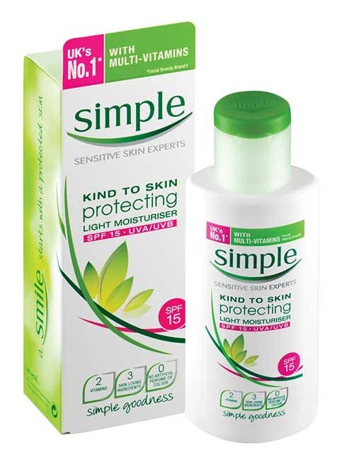 simple protecting light moisturizer spf 15