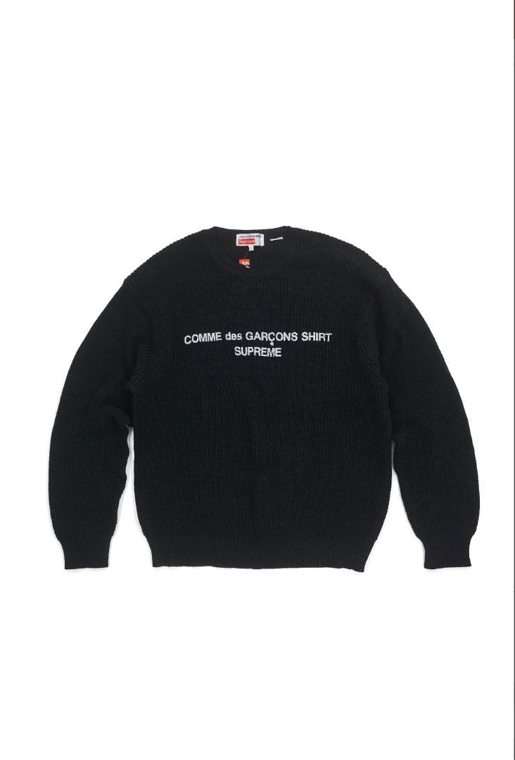 Supreme x comme des garcons 2018 sweater store