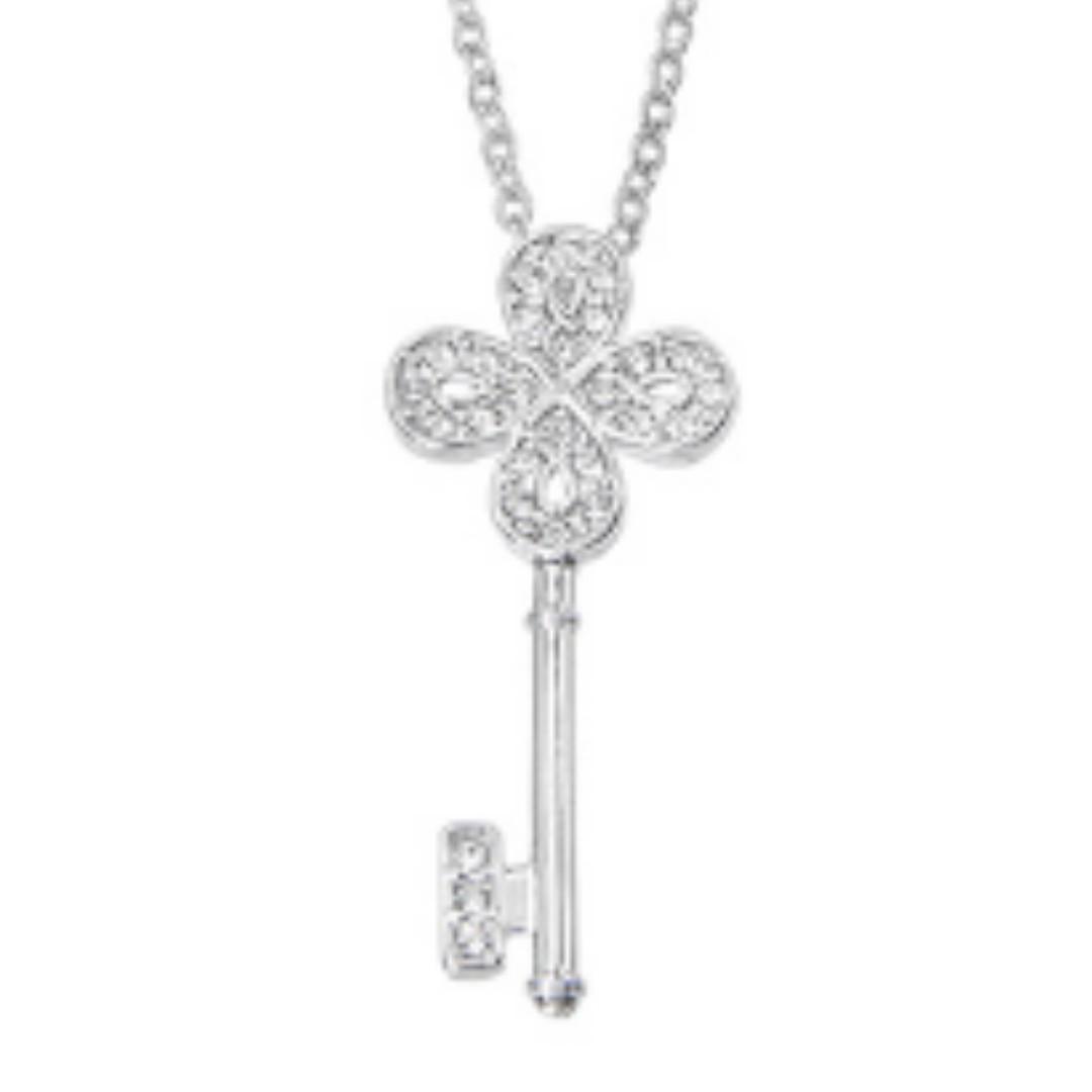 Swarovski best sale key pendant