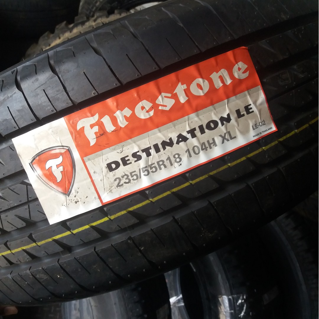Tayar 235 55 18 Firestone Destination Le New Auto Accessories On Carousell